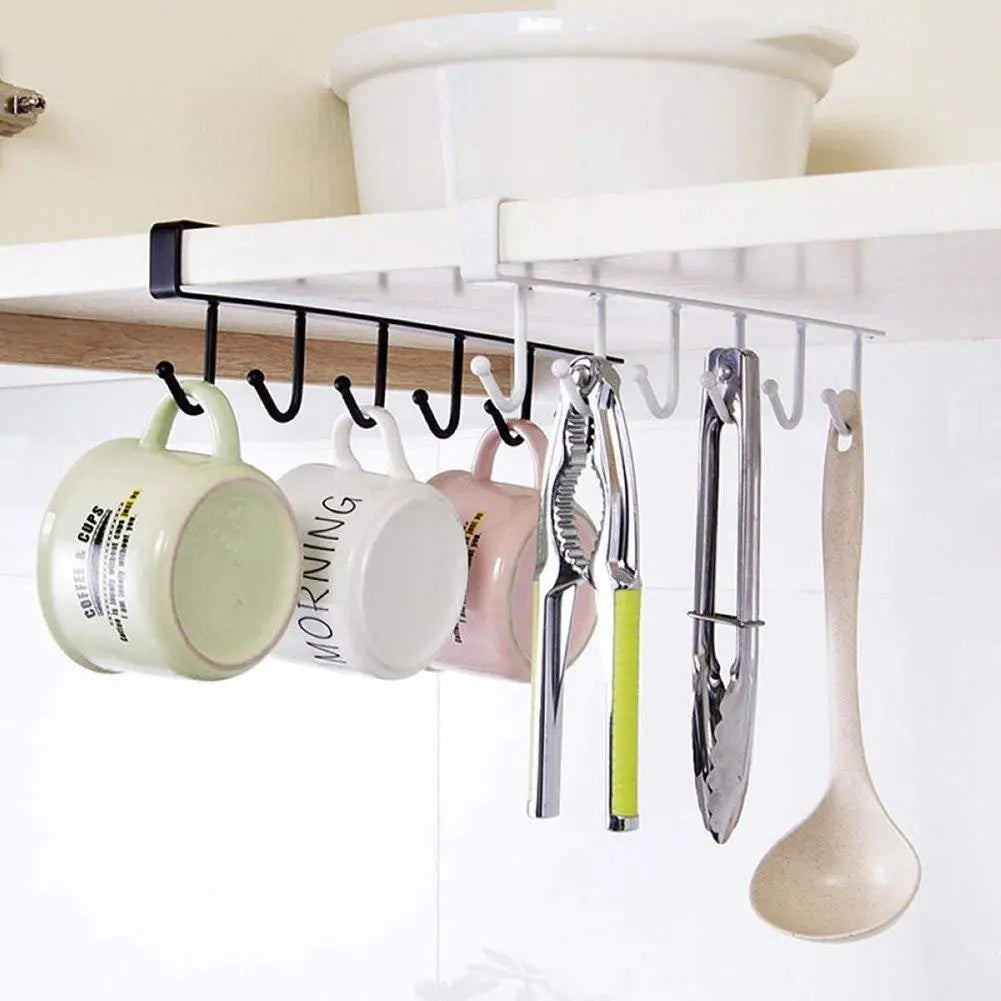 Mug Cups Wine Glasses Storage Hooks Kitchen 6fcd77-d2